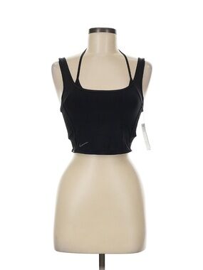 Nike Black Strappy Crop Sports Bra Top Women’s M